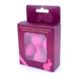Набор вагинальных шариков Kegel Balls Pink "Easy Toys" — изображение 3