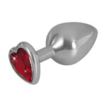 Анальная пробка металлическая Diamond Butt Plug medium "You2Toys"
