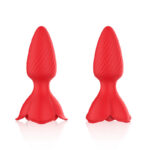 Анальная пробка на вибрации Honey Jelly Red USB "Boss Series" — изображение 8