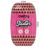 Двусторонний мастурбатор многоразовый Slider Double-Ended "LoveToy" — изображение 2