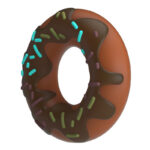 Inel de erecție Choco Super Donut Cock Ring "Pretty Love" - imagine 5