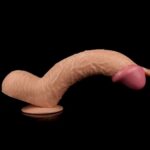 Фаллоимитатор гибкий телесный 28,5 см King Sized "LoveToy" — изображение 2