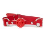 Gag respirație roșu Ball Gag Fetish Red "Boss Series" - imagine 2