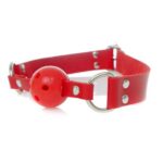 Gag respirație roșu Ball Gag Fetish Red "Boss Series" - imagine 3