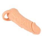 Masturbator atașament 2 in 1 Extension + Masturbator Medium "Nature Skin" - imagine 5
