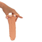 Masturbator atașament 2 in 1 Extension + Masturbator Medium "Nature Skin" - imagine 10