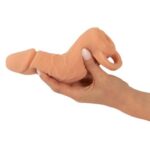 Masturbator atașament 2 in 1 Extension + Masturbator Medium "Nature Skin" - imagine 2