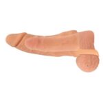 Masturbator atașament 2 in 1 Extension + Masturbator Medium "Nature Skin" - imagine 4