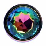 Набор металлических анальных пробок со стразами Venice Collection Anal Training Diamond Plug Set Ouch! "Shots" — изображение 3