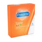 Prezervative colorate aromate Taste Condoms Pasante 3 buc - imagine 3