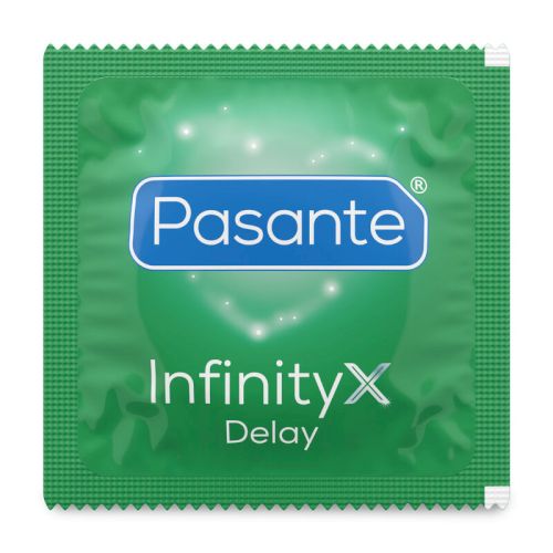 Презервативы с продлевающим эффектом Pasante Infinity X Delay Prezervative cu efect de prelungire Pasante Infinity X Delay - imagine 1