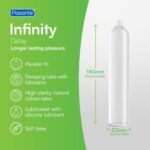Prezervative cu efect de prelungire Pasante Infinity X Delay - imagine 2