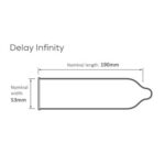 Prezervative cu efect de prelungire Pasante Infinity X Delay - imagine 3