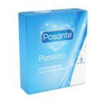 Презервативы с рельефной поверхностью Passion Condoms Pasante Ribs 3 шт — изображение 4