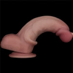 Vibrator realist cu o textură de ventuză mobilă Sliding Skin Pro II Series "LoveToy" - imagine 13