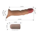 Удлиняющая насадка на вибрации Penis Sleeve "Pretty Love" — изображение 3