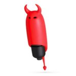 Вибратор карманный красный O-Pet  Devil "Crushious" — изображение 2