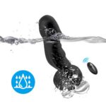 Vibrator cu telecomandă Optimus Black 9 moduri de vibrație "Boss Series" - imagine 3