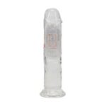 Vibrator cu iluminare de fundal LED RealRock Crystal Dildo "Shots" - imagine 4