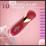 Вибратор в виде помады Lipstick Bullet Red "Toyz4lovers" — изображение 3