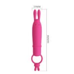 Vibrator în formă de iepuraș Delia 10 funcții "Pretty Love" - imagine 2