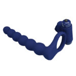 Stimulator anal cu inel vibrator de erecție Hercules Penis Sheath III "Pretty Love" - imagine 7