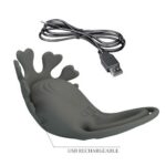 Inelul de erecție Vibration Penis Ring Ruben 7 функций USB "Pretty Love" - imagine 3