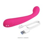 Vibrator din silicon pentru punctul G Jessica "Pretty Love" - imagine 3