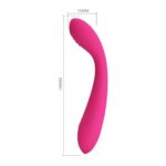 Vibrator din silicon pentru punctul G Jessica "Pretty Love" - imagine 4