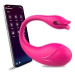 Vibrooua cu vibrații cu control prin aplicație Love egg