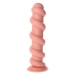Dop anal canelat Plug Anale Pico De Fogo Monolite Flesh "Toyz4lovers" - imagine 3