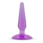 Dop anal din silicon Silicone Plug Purple Medium