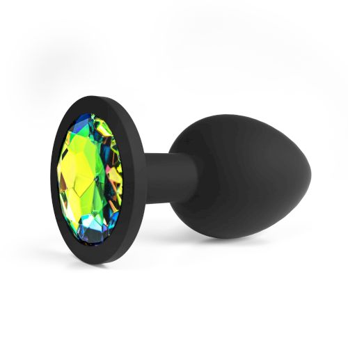 Анальная пробка силиконовая со съемными стразами Camileo Small Anal Plug "Crushious" Plug anal din silicon cu strasuri detașabile Camileo Small Anal Plug "Crushious" - imagine 1