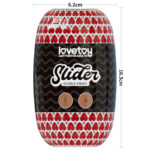 Masturbatorul cu două fețe reutilizabil Slider Double-Ended "LoveToy" - imagine 6