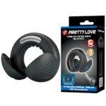 Эрекционное виброкольцо для пениса и мошонки Quentin 10 функций USB "Pretty Love"