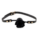Кляп для эротических игр дышащий Black Rose Ball Gag "Boss Series" — изображение 5