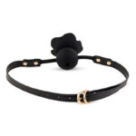 Кляп для эротических игр дышащий Black Rose Ball Gag "Boss Series" — изображение 6
