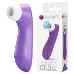 Stimulator de vibrații în vid Electric Sucking Massager Purple USB "Romance"