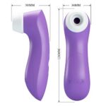Вакуумный вибростимулятор Electric Sucking Massager Purple USB "Romance" — изображение 3