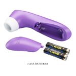 Вакуумный вибростимулятор Electric Sucking Massager Purple USB "Romance" — изображение 4