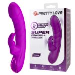 G-spot vibrator și stimulator clitoridian Monica USB 10 funcții "Pretty Love"
