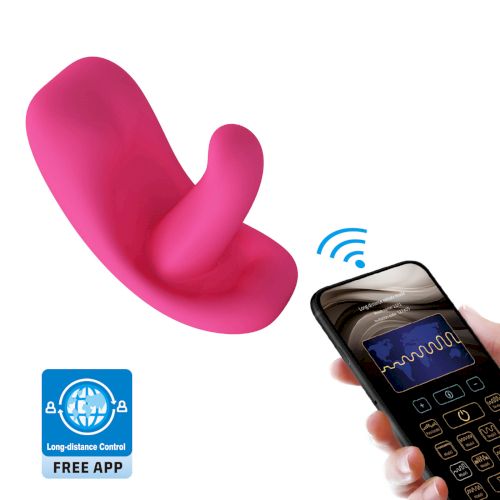 Вибратор для трусиков с управлением через приложение Hazelynn "Pretty Love" Vibrator pentru chiloți cu control prin intermediul aplicației Hazelynn "Pretty Love" - imagine 1