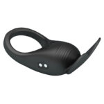 Inel vibrator de erecție cu stimulare clitoriană Carlton Vibrating Penis Ring 10 funcții USB "Pretty Love" - imagine 9