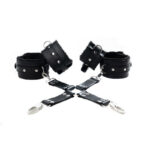 Cătușe pentru mâini și picioare Hogtie Hand And Legcuffs Black "Fantasy" - imagine 5