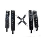 Cătușe pentru mâini și picioare Hogtie Hand And Legcuffs Black "Fantasy" - imagine 4