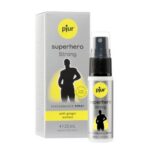 Spray prelungitor cu extract de ghimbir pentru bărbați Superhero Strong Spray "Pjur" 20 ml