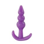 Анальная пробка силиконовая фигурная Anal plug M