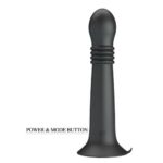Vibrator anal cu funcție de mișcări de avans și rotație a capului Stellan "Pretty Love" - imagine 3