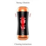 Мастурбатор Vibrating Masturbation Cup USB Interactive Function двойной FoxShow "Boss Series" — изображение 3