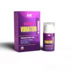 Vibrator lichid cu efect de încălzire și vibrație Vibration Blackberry "Intt" 15 ml